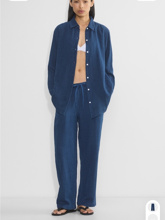 Aritzia Pants - Aritzia little moon airplush cotton sail pants size XS